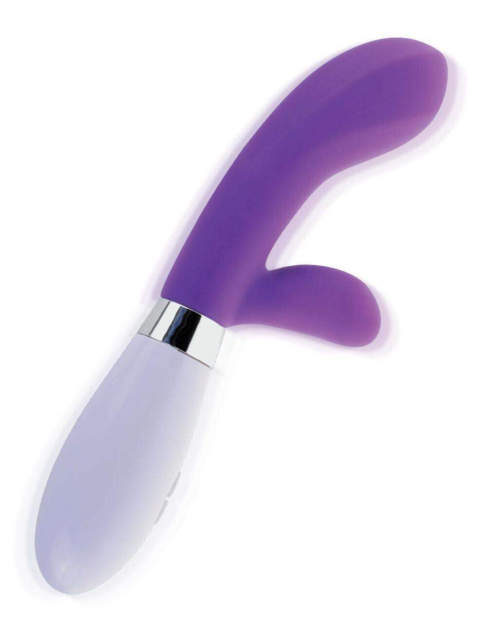 Silicone G-Spot Rabbit - Purple - The Dildo Hub
