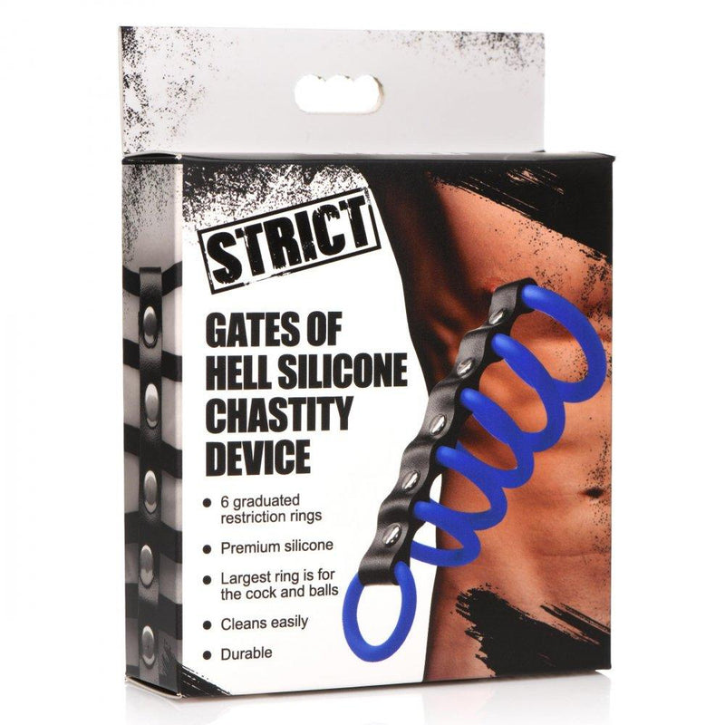 Silicone Gates of Hell Chastity Device - The Dildo Hub