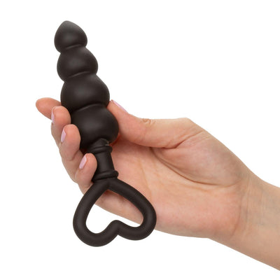 Silicone Love Probe-Black - The Dildo Hub