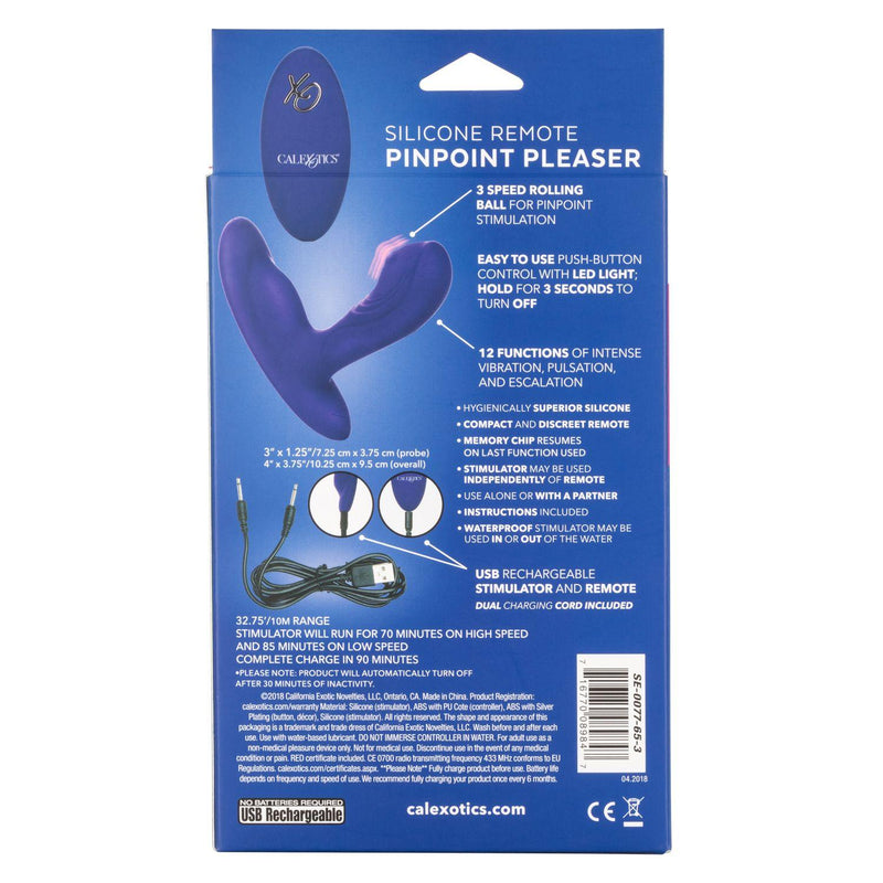 Silicone Remote Pinpoint Pleaser | CalExotics - The Dildo Hub