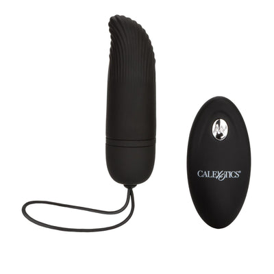 Silicone Remote Ridged G-Spot Bullet Vibrator | CalExotics - The Dildo Hub