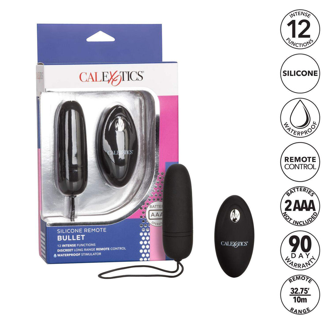 Silicone Remote Vibrating Bullet | CalExotics - The Dildo Hub