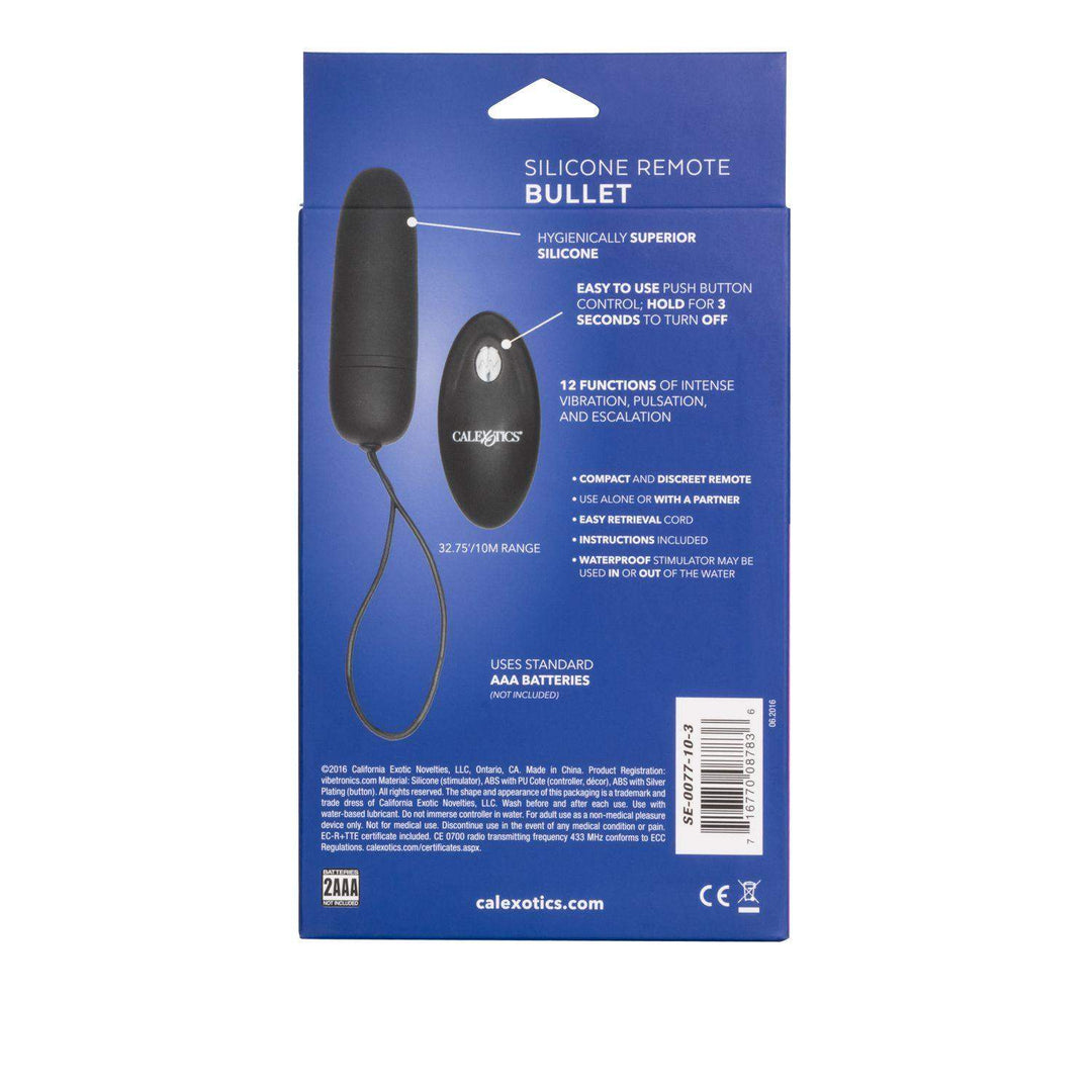 Silicone Remote Vibrating Bullet | CalExotics - The Dildo Hub