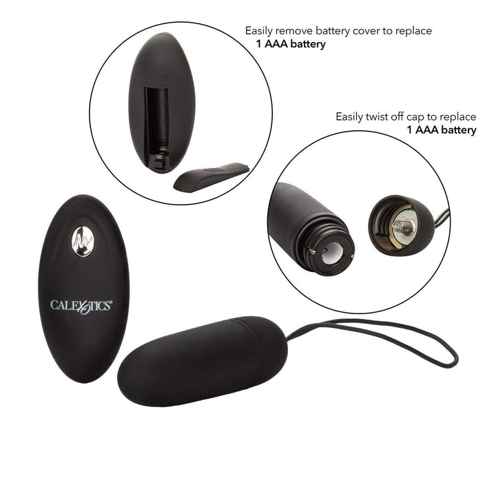 Silicone Remote Vibrating Bullet | CalExotics - The Dildo Hub
