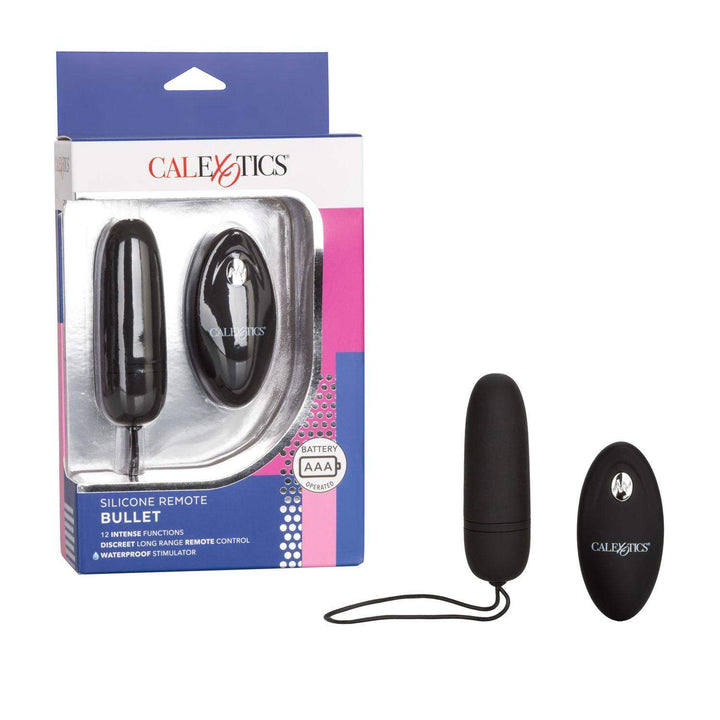 Silicone Remote Vibrating Bullet | CalExotics - The Dildo Hub
