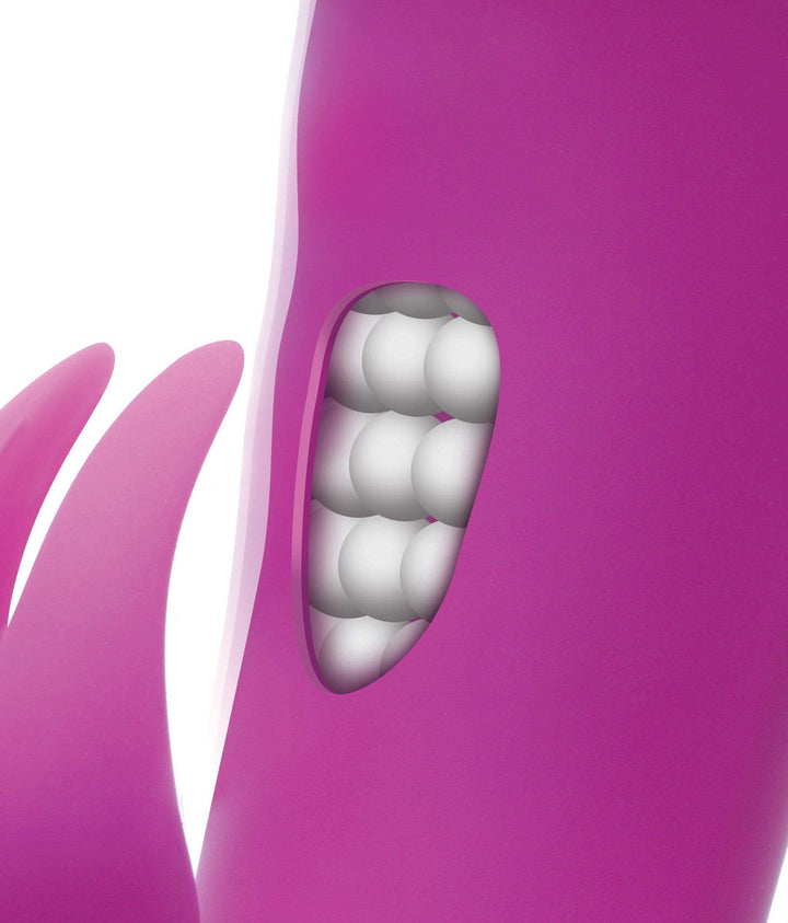 Silicone Rotating Rabbit Vibrator - The Dildo Hub