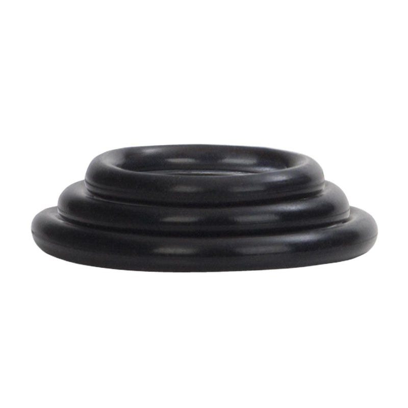 Silicone Support Cock Rings - Black | CalExotics - The Dildo Hub