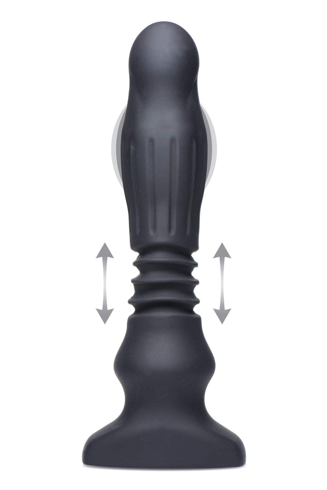 Silicone Swelling and Thrusting Plug with Remote Control - The Dildo Hub
