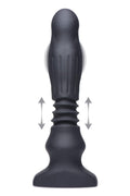 Silicone Swelling & Thrusting Plug w/ Remote Control