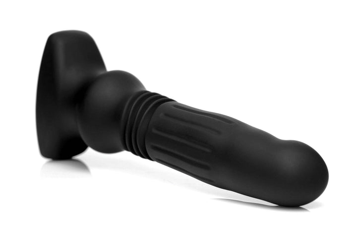 Silicone Swelling and Thrusting Plug with Remote Control - The Dildo Hub