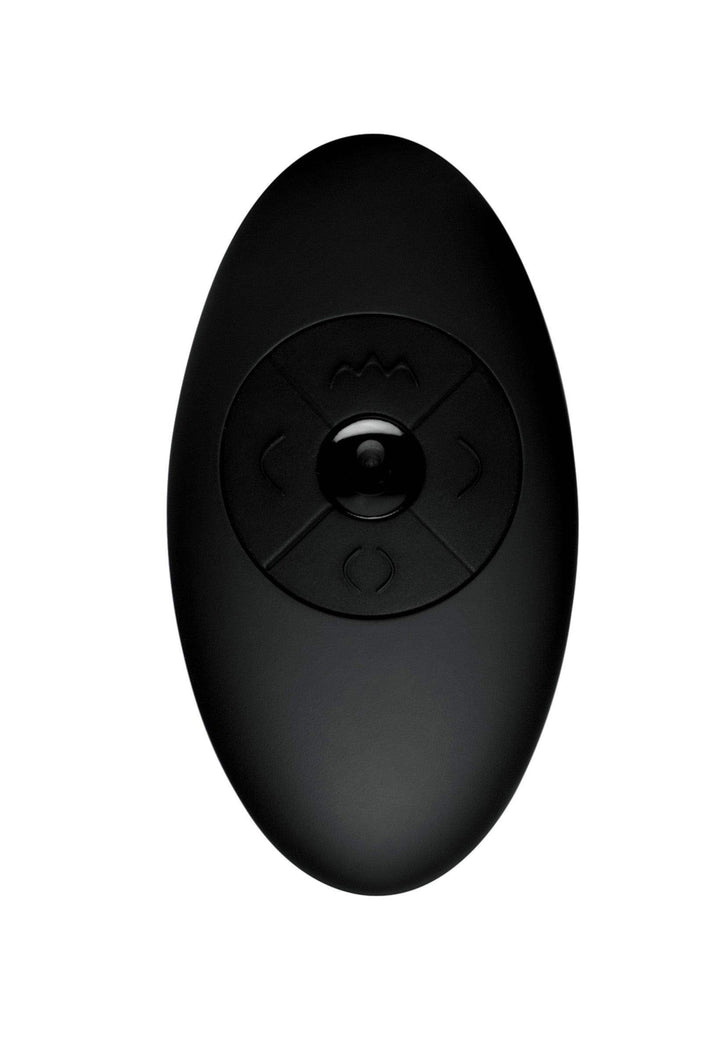 Silicone Swelling and Thrusting Plug with Remote Control - The Dildo Hub