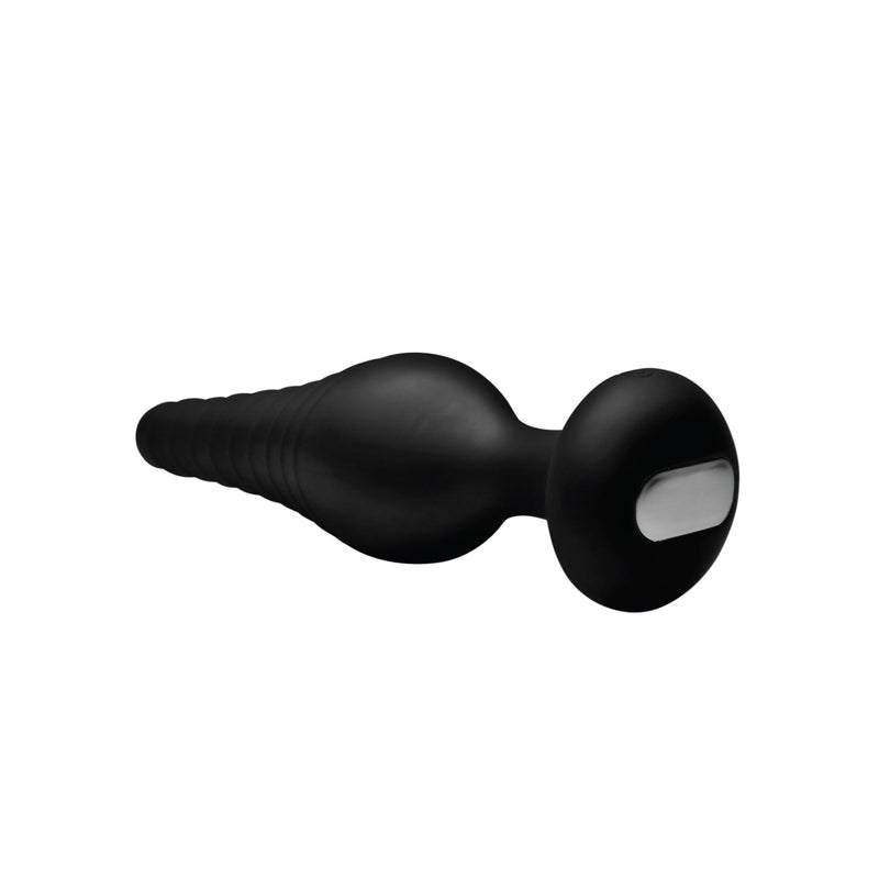 Silicone Vibrating Anal Plug With Remote Control - The Dildo Hub