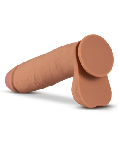 Silicone Willy's Silicone Dildo with Suction Cup-Mocha 10.5" - The Dildo Hub