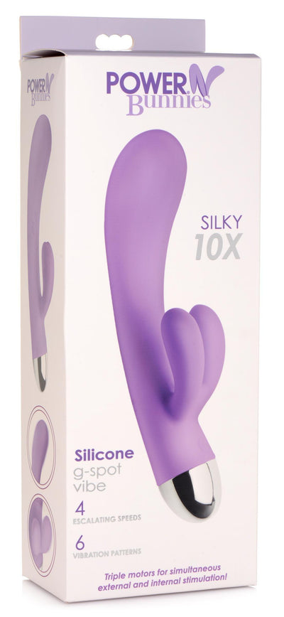 Silky 10X Silicone G-Spot Vibrator - The Dildo Hub