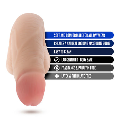Packing Penis Performance - 5 Inch. Packer - Vanilla | Blush  from The Dildo Hub