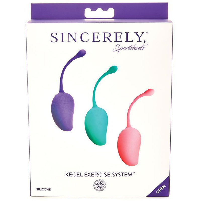 Sincerely Kegel Exercise System Set of 3 - The Dildo Hub