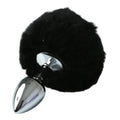 Sincerely Metal Bunny Butt Plug - Black