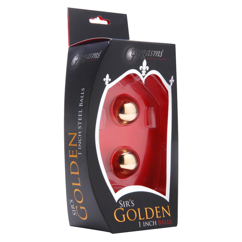 Sirs 1 Inch Golden Benwa Balls - The Dildo Hub