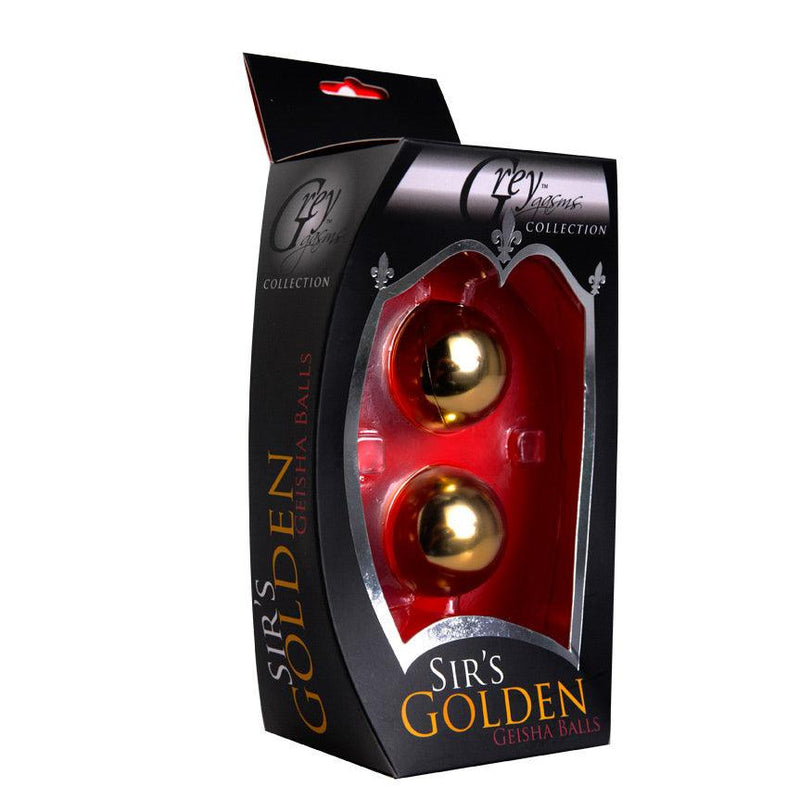 Sirs Golden Geisha Balls - The Dildo Hub