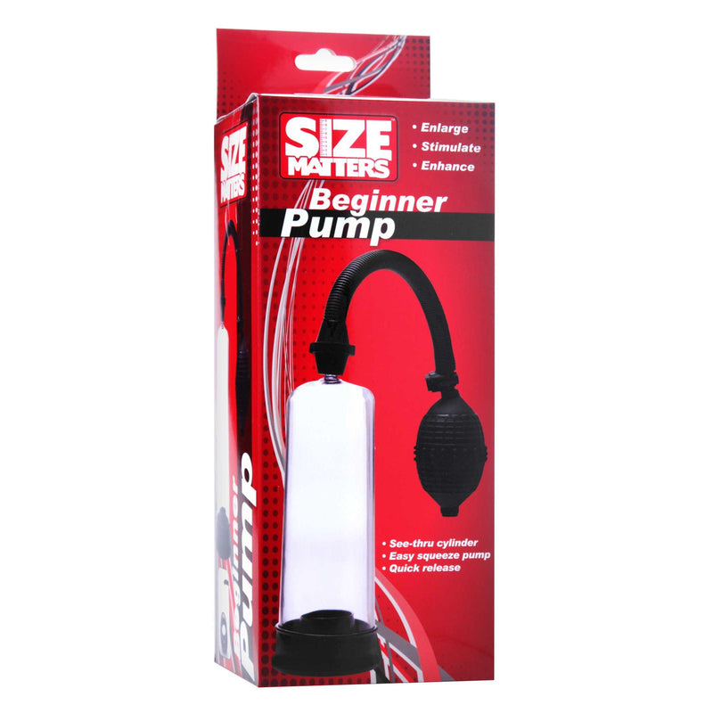 Size Matters Beginner Pump- Packaged - The Dildo Hub