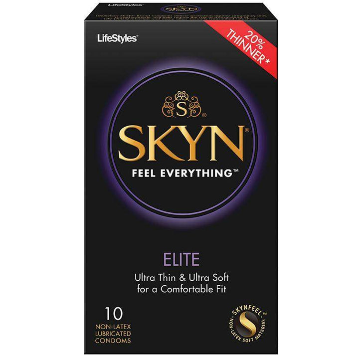 Skyn Elite Condoms - 10 Pack | Lifestyles - The Dildo Hub