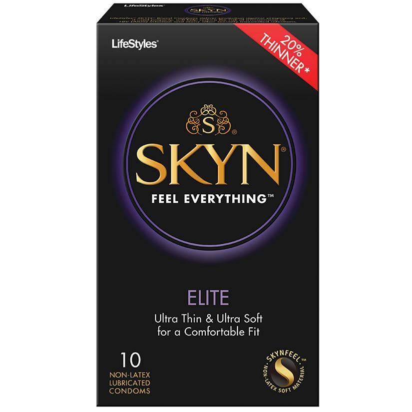 Skyn Elite Condoms - 10 Pack | Lifestyles - The Dildo Hub