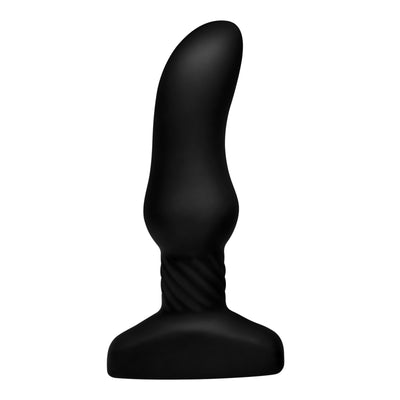 Slim M Curved Rimming Plug With Remote Control - The Dildo Hub