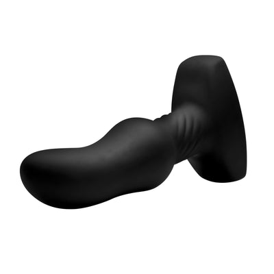 Slim M Curved Rimming Plug With Remote Control - The Dildo Hub