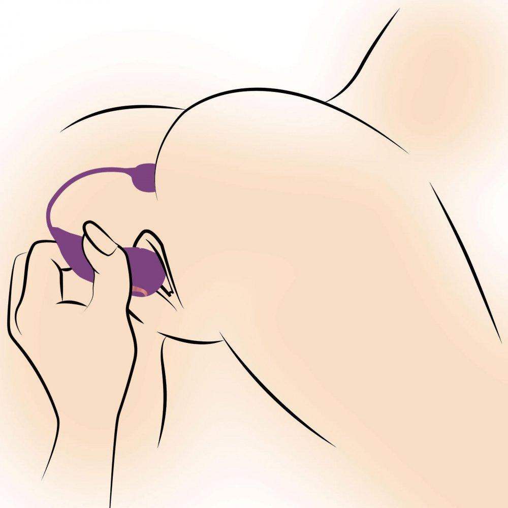 Slim Pulse 7X Pulsating Silicone Clit Stimulator and Vibrating Egg - The Dildo Hub