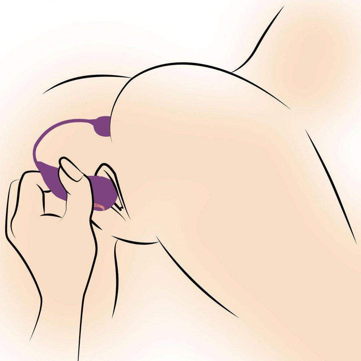 Slim Pulse 7X Pulsating Silicone Clit Stimulator and Vibrating Egg - The Dildo Hub