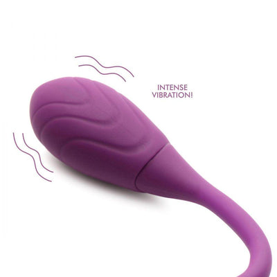 Slim Pulse 7X Pulsating Silicone Clit Stimulator and Vibrating Egg - The Dildo Hub