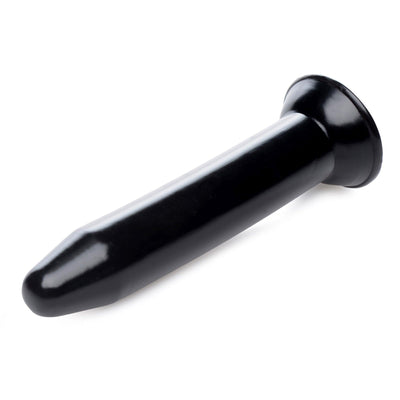 Smooth Tool Dildo - Black - The Dildo Hub