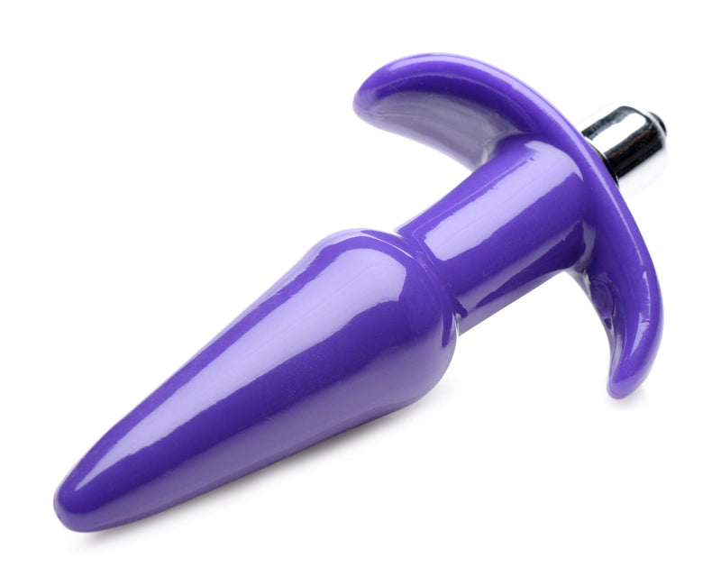 Smooth Vibrating Anal Plug - Purple - The Dildo Hub