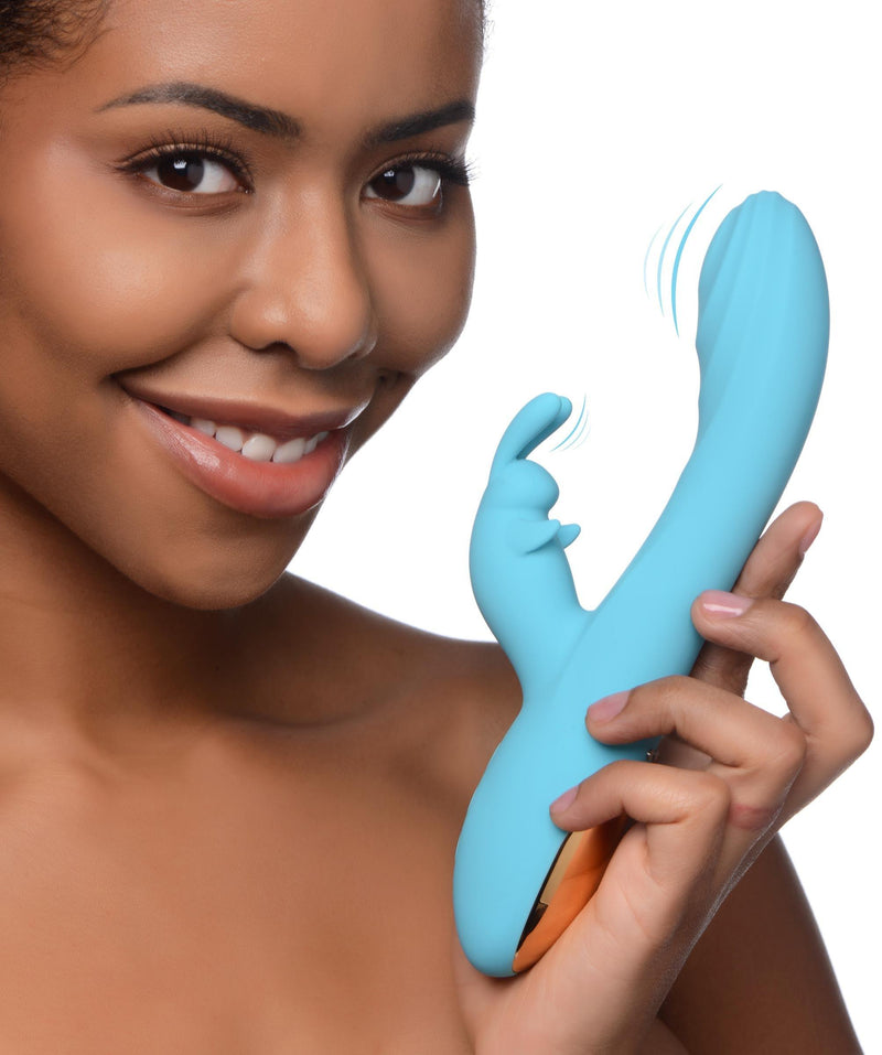 Snuggles 10X Silicone Rabbit Vibrator - The Dildo Hub