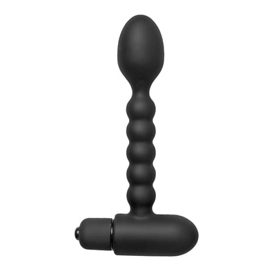 Sojourn Plus Slim Ribbed Silicone Prostate Vibe - The Dildo Hub