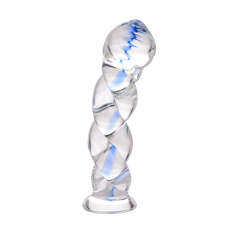 Soma Twisted Glass Dildo - The Dildo Hub