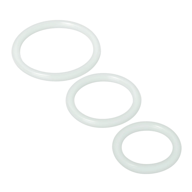 Trinity Silicone Cock Rings Clear TopSellers from Trinity Vibes
