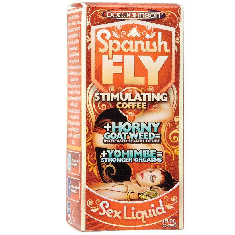 Spanish Fly Sex Drops - 1 Fl. Oz. - Stimulating Coffee - The Dildo Hub