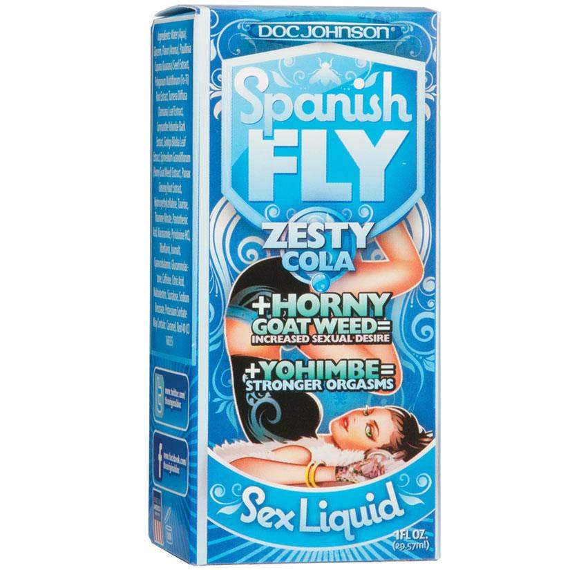 Spanish Fly Sex Drops - 1 Fl. Oz. - Zesty Cola - The Dildo Hub