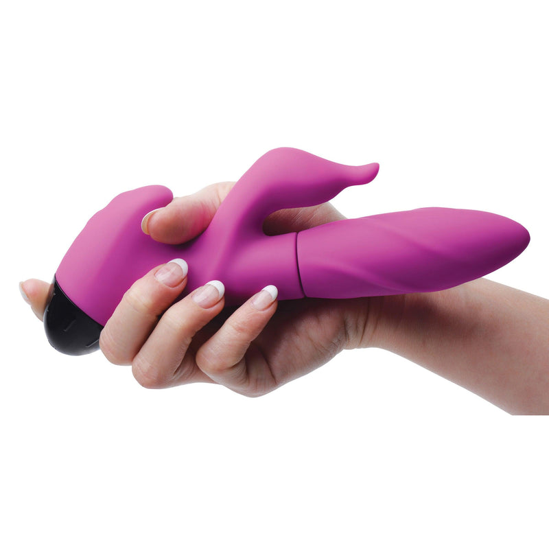 Spiral 10x Rotating Silicone Vibe - The Dildo Hub