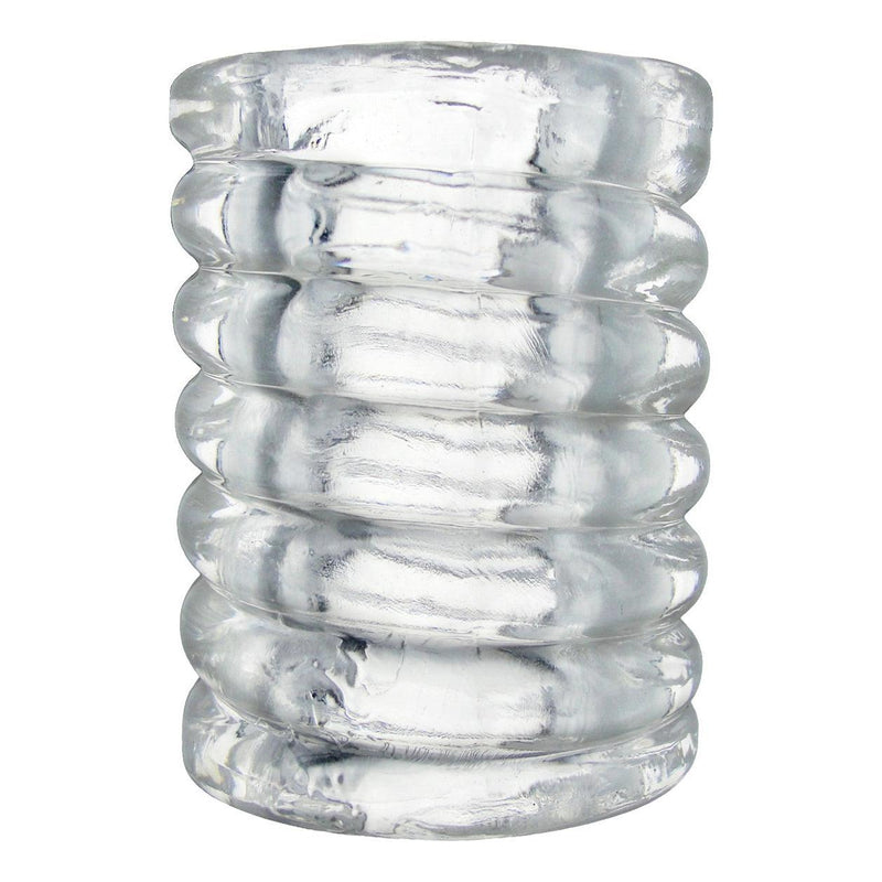 Spiral Ball Stretcher - Clear - The Dildo Hub