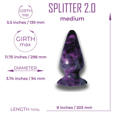 Splitter 2.0 | Large Fantasy Dildo - Fantasy Butt Plug - Stretching Dildo
