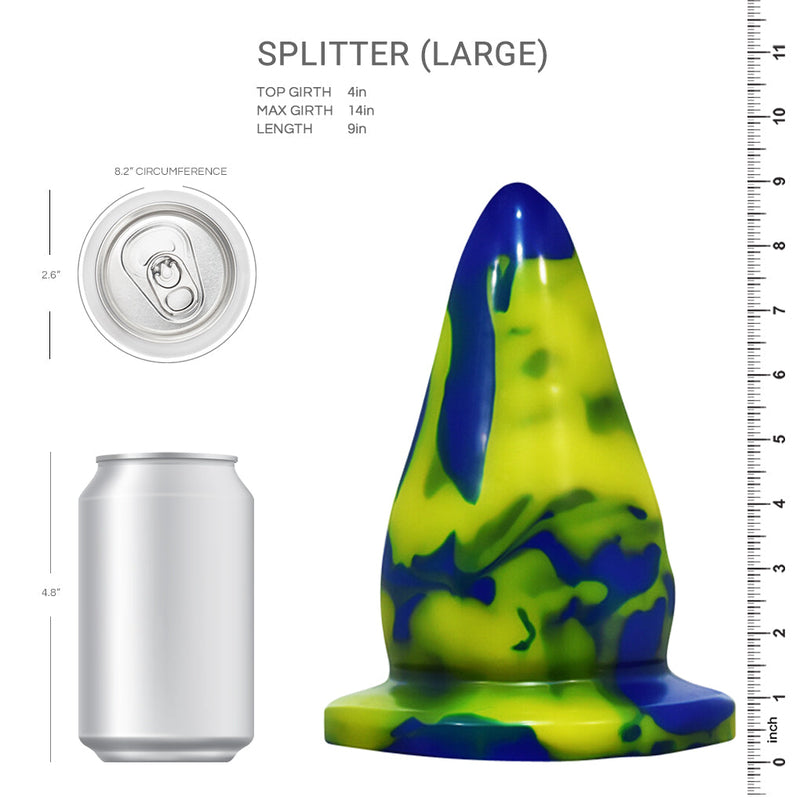 Splitter | Large Fantasy Dildo - Fantasy Butt Plug - Stretching Dildo