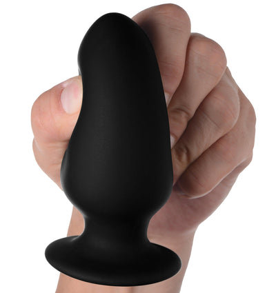 Squeezable Silicone Anal Plug - Medium - The Dildo Hub