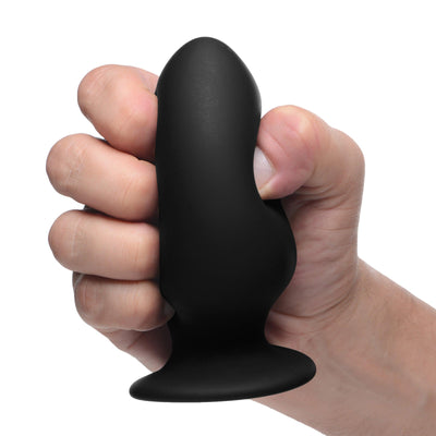 Squeezable Silicone Anal Plug - Medium - The Dildo Hub