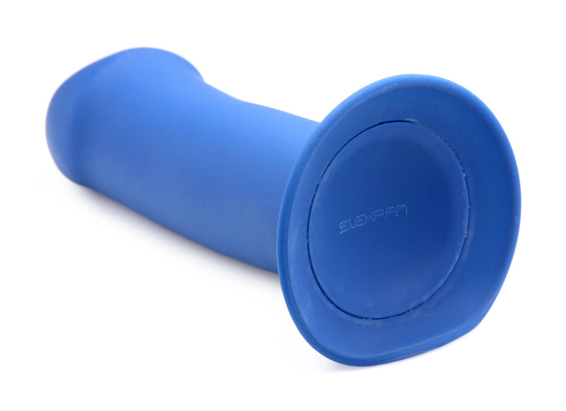 Squeezable Thick Phallic Dildo - Blue - The Dildo Hub