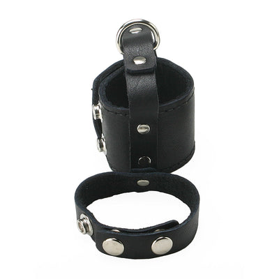 Strict Leather Cock Strap and Ball Stretcher - Small strict from Strict Leather