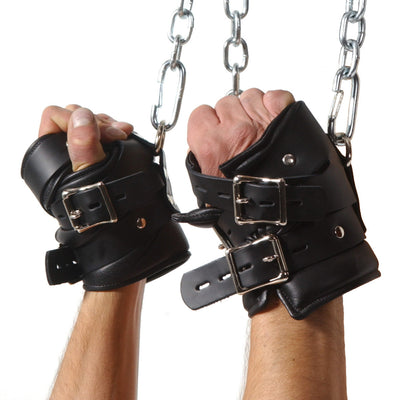 Strict Leather Premium Suspension Wrist Cuffs LeatherR from Strict Leather