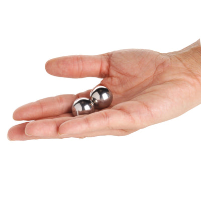 Stainless Steel Benwa Kegel Balls with Pouch - The Dildo Hub