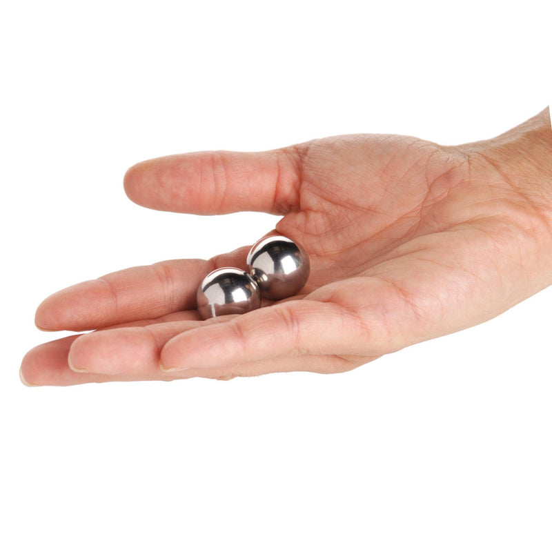 Stainless Steel Benwa Kegel Balls with Pouch - The Dildo Hub